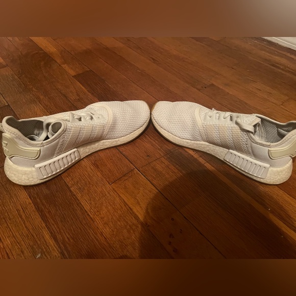 White Men’s Adidas NMD Sneakers (Size 8.5) - Picture 5 of 7